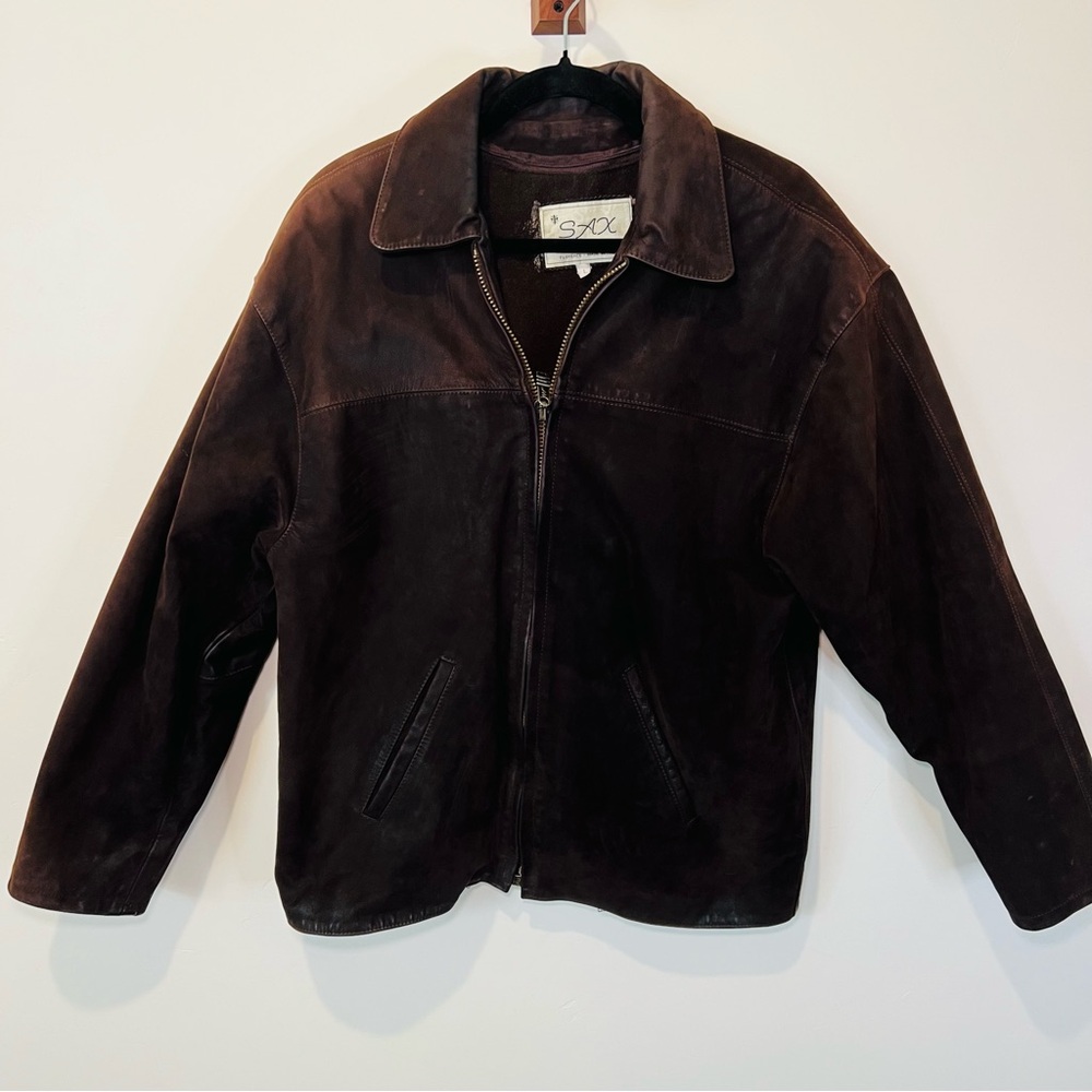 Men's Brown Leather Jacket